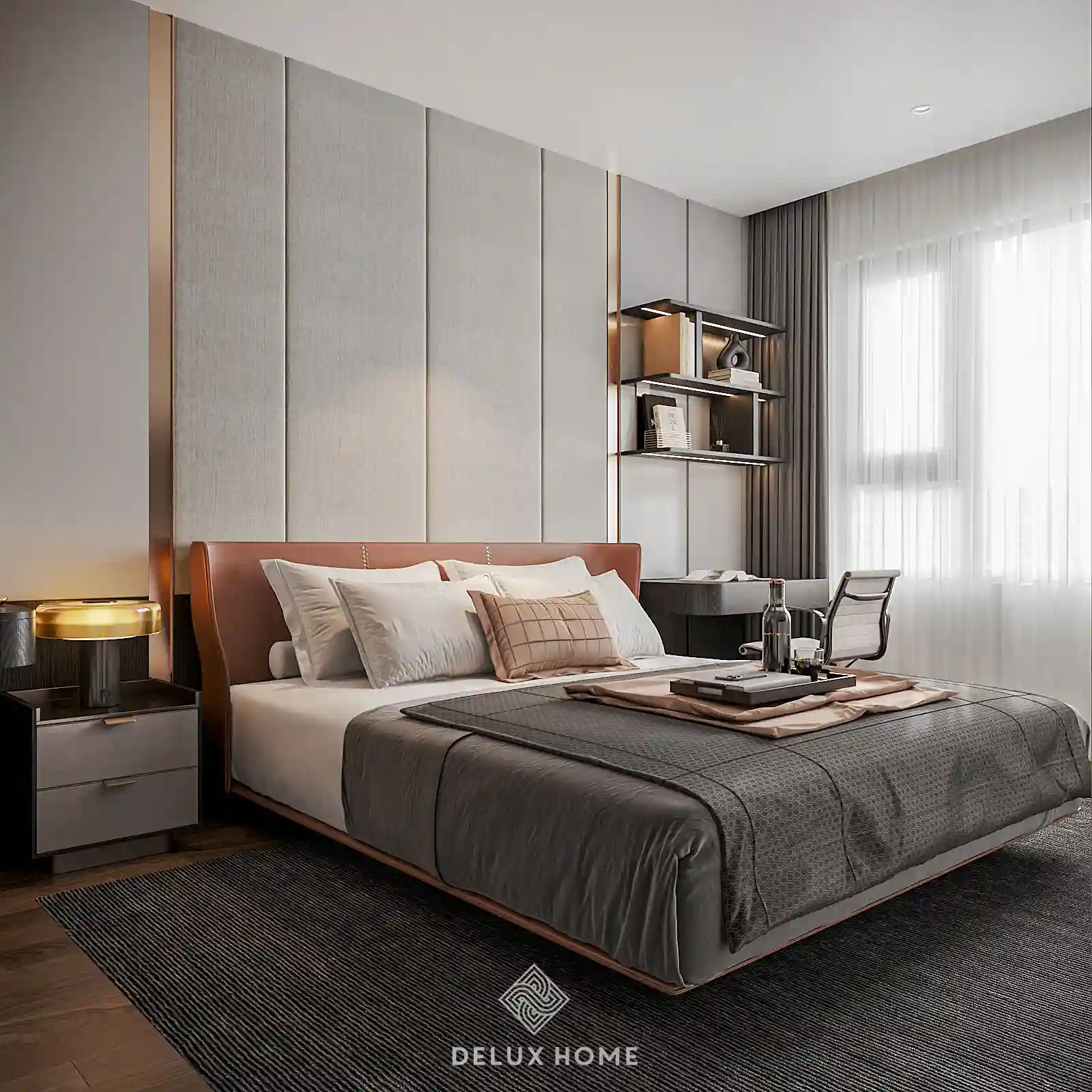 Dự án thiết kế chung cư SA5 The Sakura - anh Minh phòng ngủ