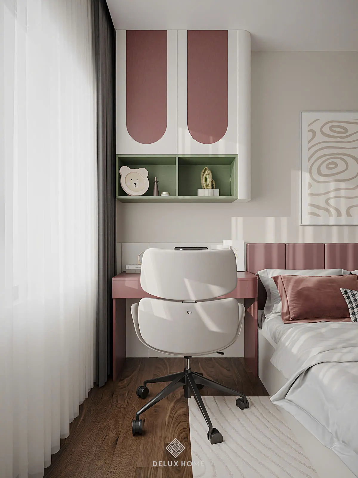 Dự án thiết kế chung cư SA5 The Sakura - anh Minh phòng ngủ