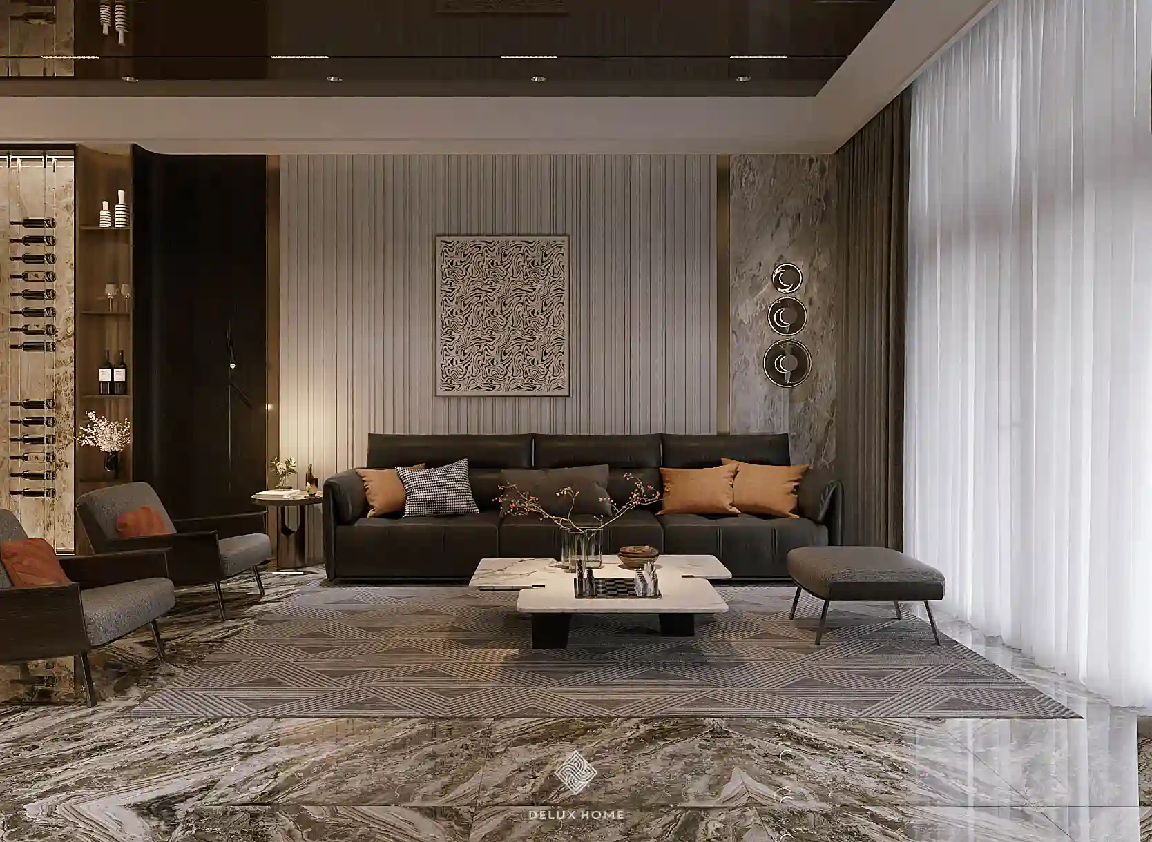 Dự án thiết kế nhà phố Hải Dương - anh Tiến