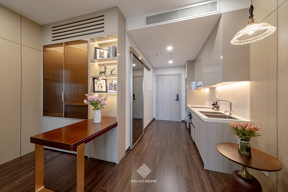 Dự án thi công chung cư Masteri West Heights - bếp