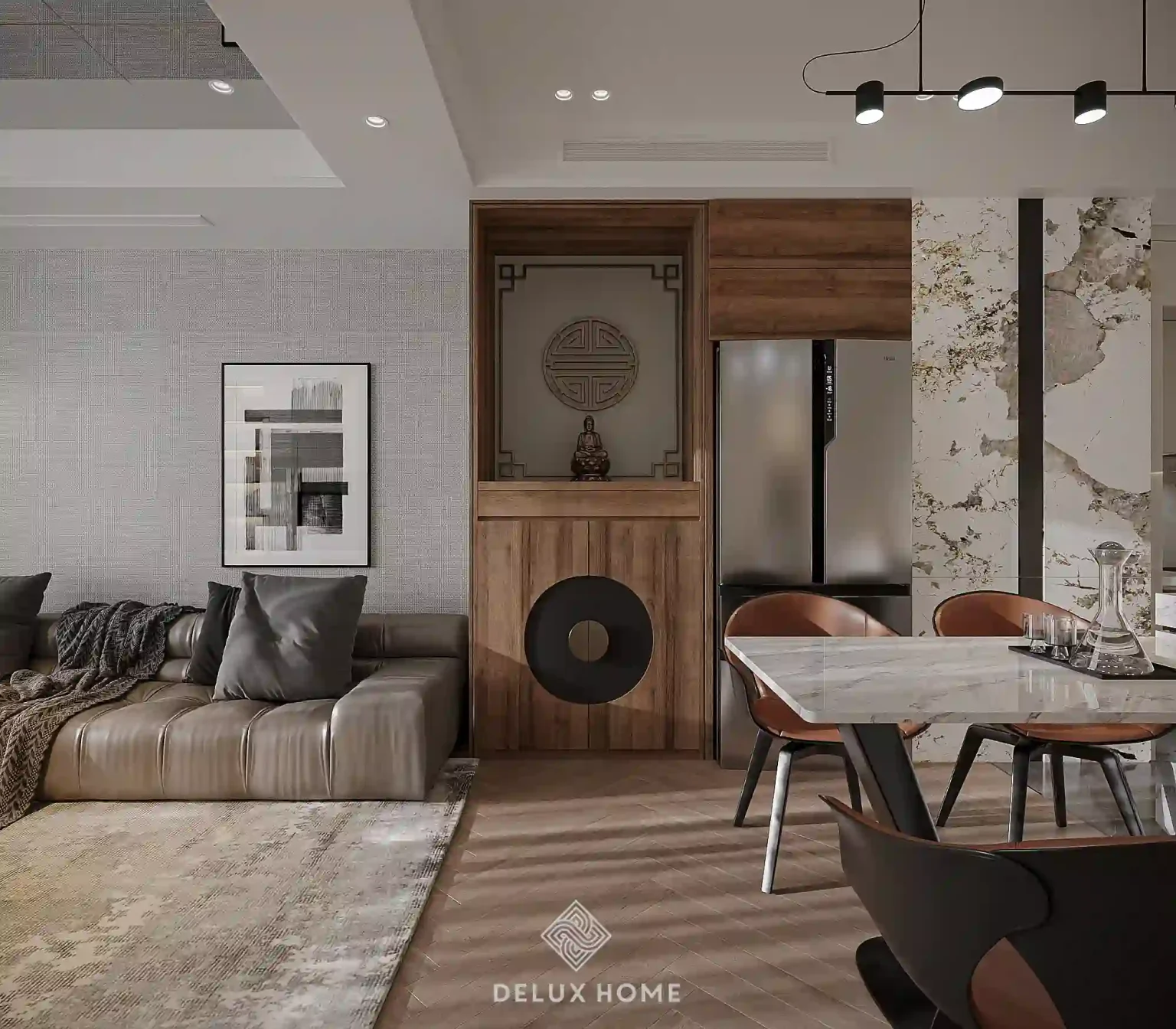 Thiết kế nội thất chung cư 90m2
