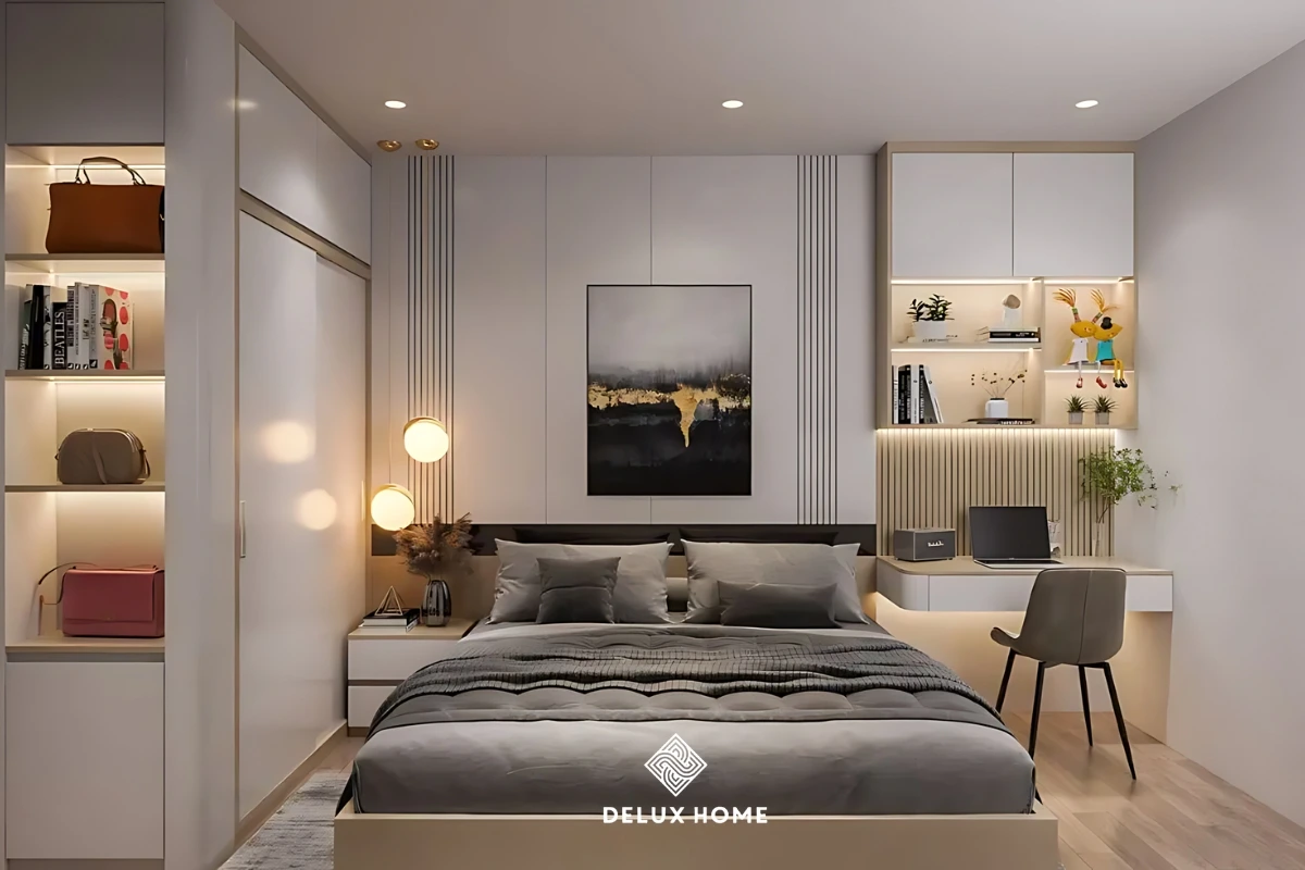 Thiết kế nội thất phòng ngủ 8m2