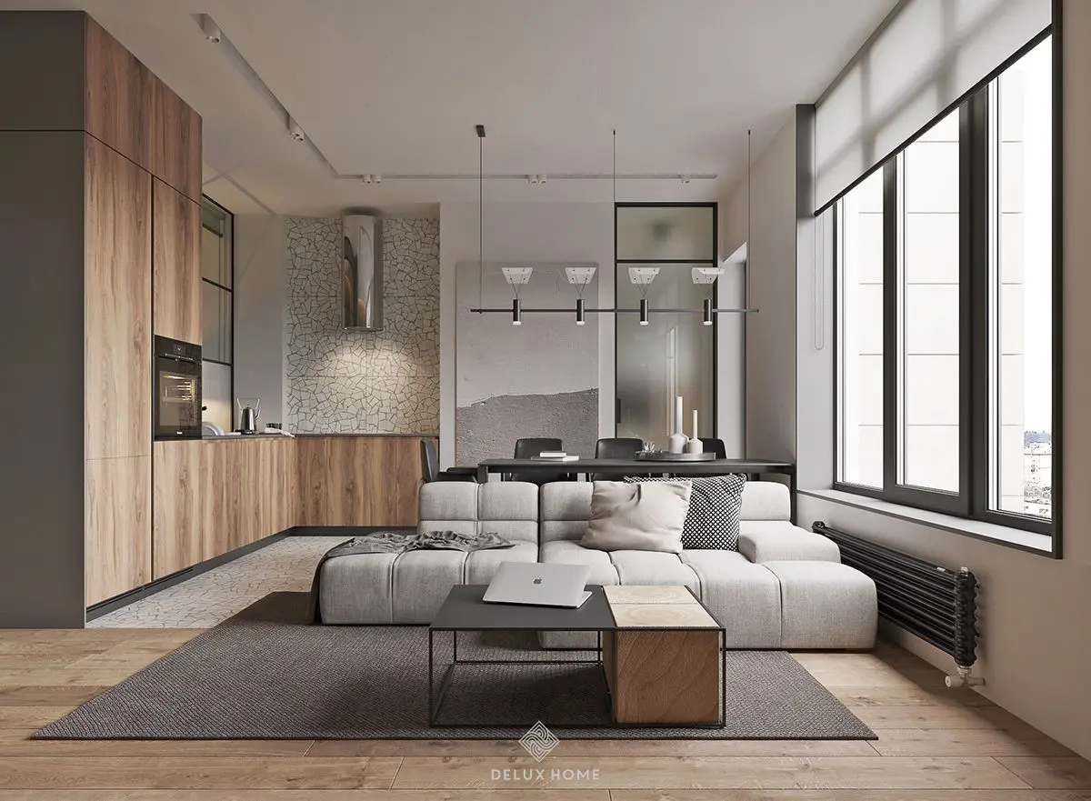 Thiết kế phòng khách nhà cấp 4